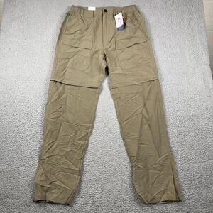 World Wide Sportsman Cargo Pants Men's 32x32 Brown New Fishing Outdoors Hiking